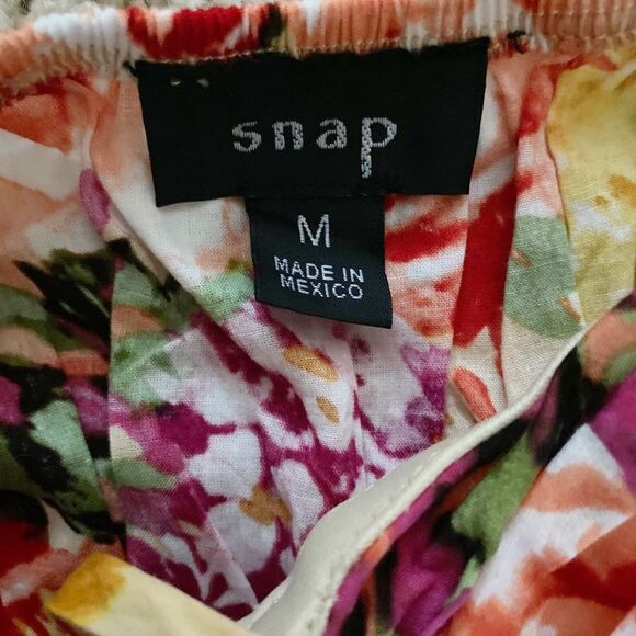 Snap Mini Floral Dress - Picture 6 of 7